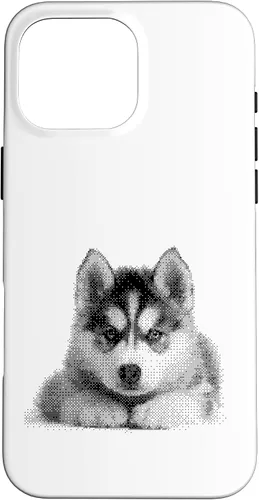 Vista 19 de Cute Siberian Husky for Dog Mom and Paw Parents Case for iPhone XR