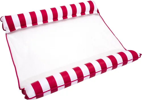 Vista 16 de Aqua Monterey - Hamaca flotante 4 en 1 para piscina y hamacas de agua, 2-3-4 paquetes múltiples, varios colores/estilos, para adultos y niños Borgoña
