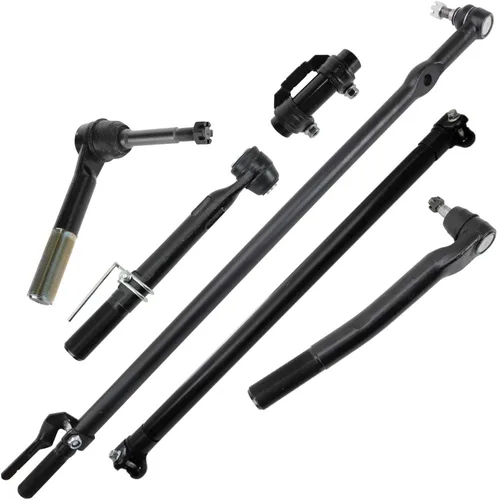 Vista 227 de TRQ Kit de dirección delantera con barra de acoplamiento de fuelle de piñón y cremallera compatible con Toyota Echo 2000-2005