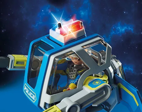 Vista 4 de PLAYMOBIL Galaxy Police Robot 70021 Galaxy Police Adventure Playset