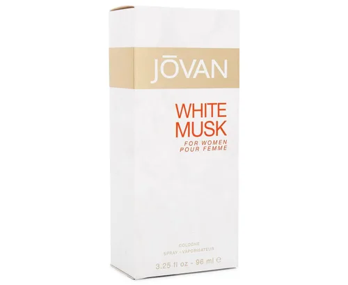 Vista 4 de Jovan White Musk de Jovan para mujer. Espray de colonia de 3.25 onzas.
