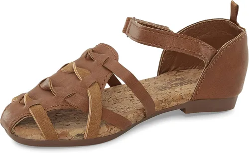 Vista 6 de OshKosh B'Gosh Sandalia Hattie para niña, Marrón