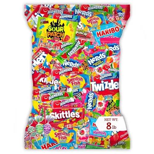 Vista 11 de Paquete Variado de Dulces a Granel - Dulces Envueltos Individualmente a Granel de 2 lb para Búsqueda de Huevos de Pascua - Rellenos para Piñata
