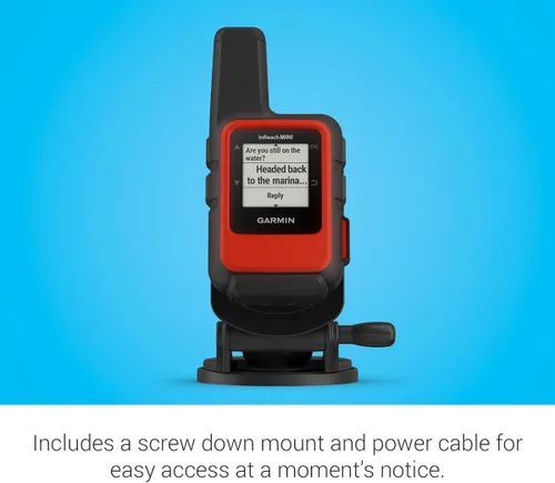 Vista 4 de Garmin Paquete marino inReach Mini 2, comunicador satelital compacto, portátil de mano