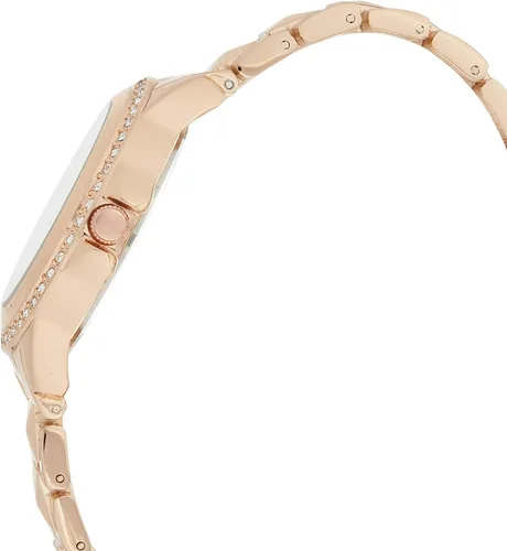Vista 3 de U.S. Polo Assn. USC40080 - Reloj de pulsera en tono oro rosa para mujer, Oro, Movimiento de cuarzo
