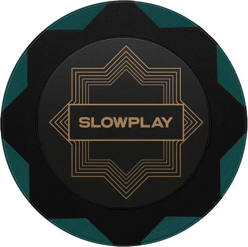 Vista 15 de SLOWPLAY Nash Clay - Fichas de póquer, 0.49 oz de compuesto de arcilla pesada, 1.575 in a granel, paquete de 50 con denominación de 10