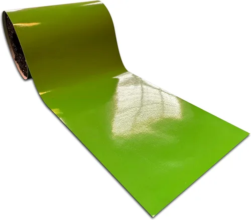 Vista 2 de Calcomanía de vinilo para parabrisas de 6 x 60 pulgadas (3M dorado metálico)