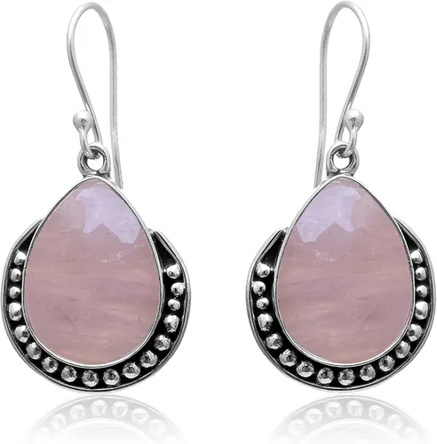 Vista 36 de Veracity Jewelry - Aretes de plata de ley con piedras preciosas para mujeres y niñas, regalo para su cumpleaños, aniversario, esposa, mamá, novia