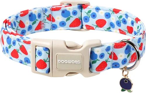 Vista 10 de DOGWONG Collar de Abeja Amarilla para Perros - Lindos Collares de Perros Ajustables de Diseño Primaveral Collar Amarillo para Cachorros para Perros