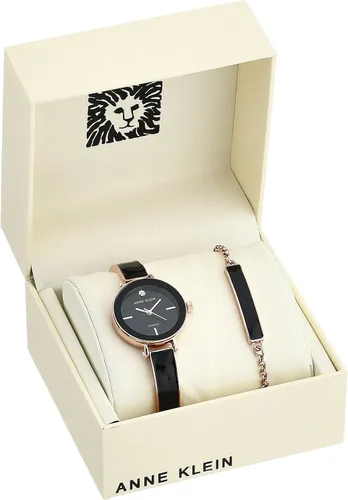 Vista 2 de Anne Klein AK3620 - Reloj de pulsera con esfera de diamante genuino para mujer