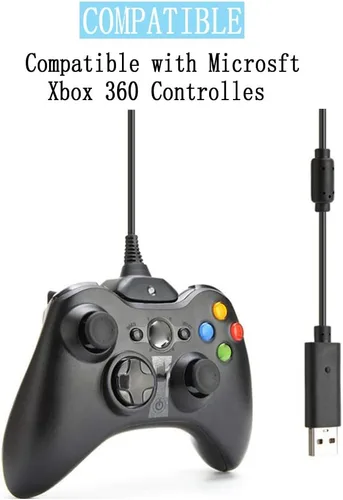 Vista 3 de Reiso - Cargador USB para Xbox 360