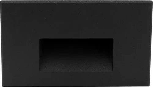 Vista 14 de NICOR Lighting STW11203KVBK - Luz de paso STW, 3x5, color negro