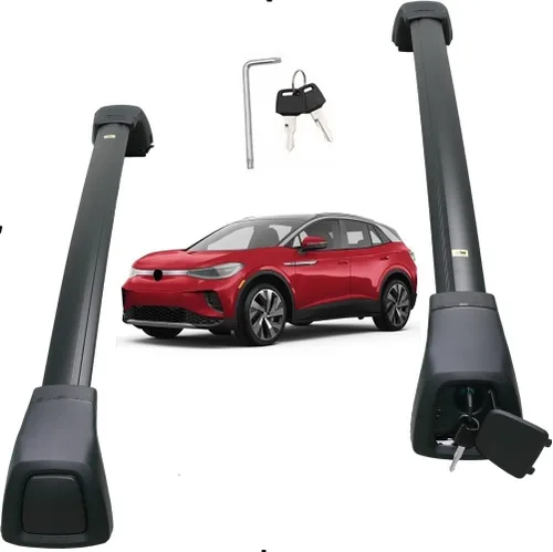 Vista 10 de Barras transversales de aluminio para maletero para Audi Q3 2019-2025, riel de techo, portaequipajes con cerradura