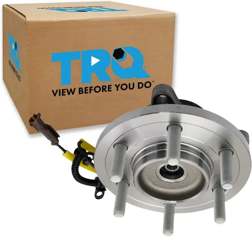 Vista 149 de TRQ Cojinete de rueda lateral del pasajero trasero y conjunto de cubo compatible con Ram ProMaster 1500 ProMaster 2500 ProMaster 3500 2014-2023