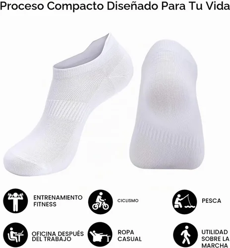 Vista 5 de ATBITER Calcetines de tobillo para mujer, delgados, atléticos, de corte bajo, con lengüeta en el talón, 6 pares 12 pares 4blanco+4negro+4gris