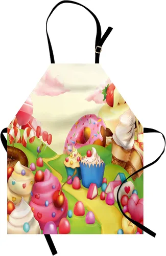 Vista 6 de Lunarable Multicolor Apron