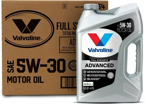 Vista 192 de Valvoline SynPower Full aceite sintético para motor, 1 Cuarto de galón, Ambar