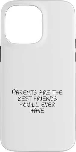Vista 21 de iPhone XR Parents are the best friends you'll ever have Case