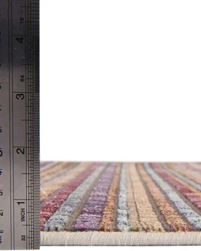 Vista 5 de Unique Loom Deepa Collection - Alfombra estática (2 pies x 3 pies 1 pulgada, rectangular, multi/ gris)