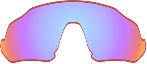 Vista 23 de Lenses Replacement for Oakley Flight Jacket OO9401 Sunglass - Confirm Fit Scratch Resistant Abrigo de espejo negro polarizado