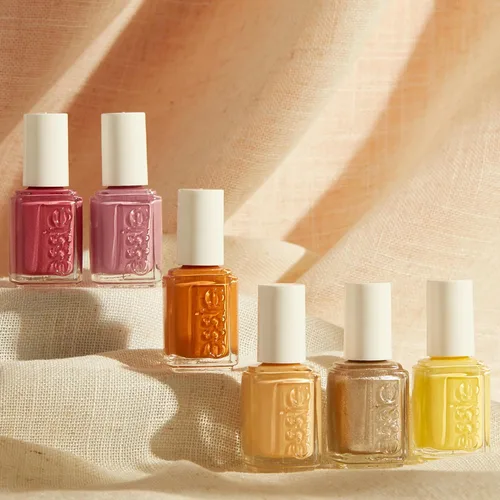 Vista 5 de essie Esmalte de uñas, esmalte de uñas rosa calidad de salón, vegano, sun-renity, 0.46 onzas líquidas