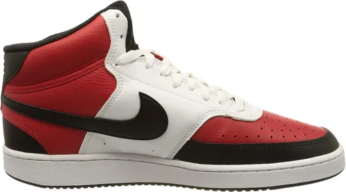Vista 6 de Nike Court Vision Mid University RojoNegro-Blanco (DM1186 600), RojoBlanco