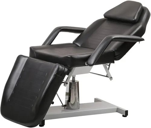 Vista 3 de Nuevo ColdBeauty - Mesa de masaje facial negra para cama, silla de salón de belleza