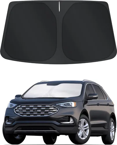Vista 51 de TINGLU Persianas de ventana para Honda CR-V 2023-2026, accesorios para ventanas laterales de automóvil, parabrisas triangular, parasol para rayos UV