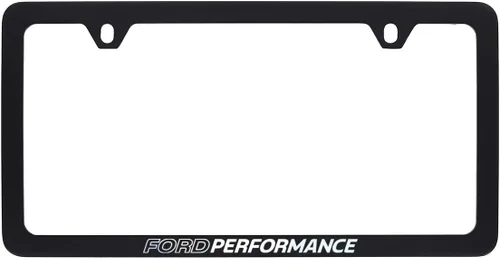 Vista 9 de Marco negro de plástico UV Ford Performance para matrícula BLKUVA