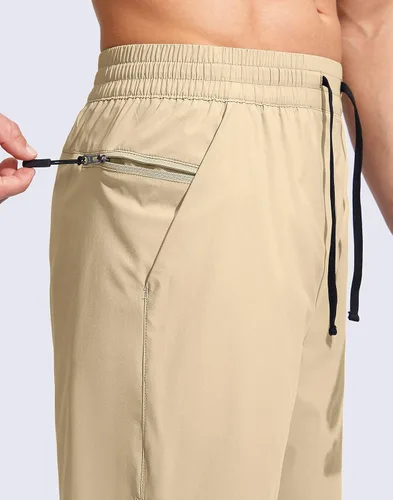 Vista 5 de G Gradual Men's Swim Trunks Quick Dry Bathing Suit Beach Board Shorts for Men with Zipper Pockets and Mesh Lining