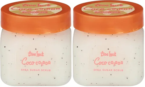 Vista 22 de Tree Hut - Exfoliante corporal de azúcar de karité, coco y lima, 18 onzas