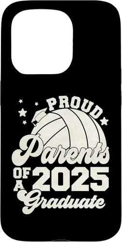 Vista 14 de iPhone 16 Parents of a 2025 Graduate Senior Graduation Volleyball Case