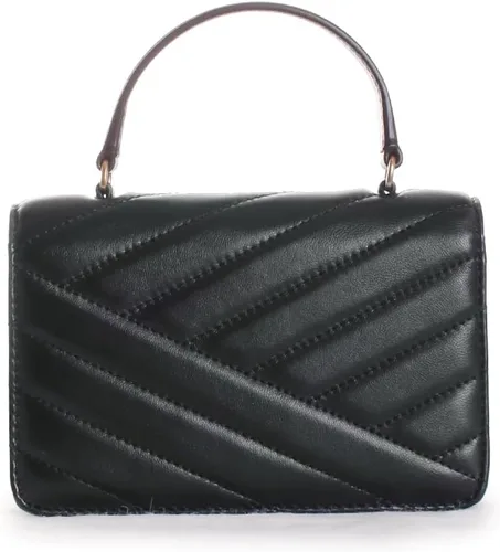 Vista 4 de Tory Burch Kira Chevron - Mini cartera de cadena con asa superior