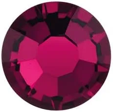 Vista 6 de 144 piezas SS10 Preciosa Maxima - Cristal checo con parte trasera plana 438 11 615, diamantes de imitación para manualidades, color rosa