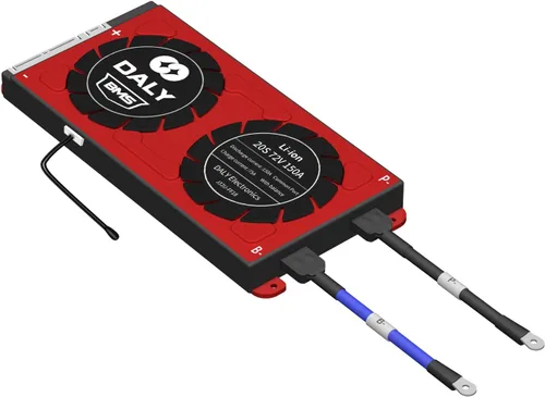Vista 37 de DALY BMS 72V Li-ion 20S 30A Tablero de protección con cable de equilibrio de puerto común para panel solar autoconstruido, sistema de suministro
