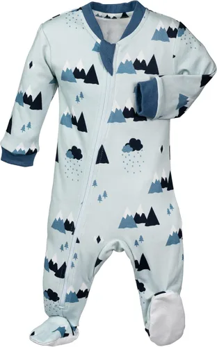 Vista 20 de ZippyJamz - Pijama orgánica para bebé con pies y cremallera para cambiar pañales fácil y rápido