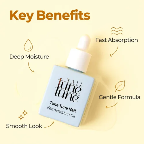 Vista 11 de TuneTune - Aceite para cutículas de 0.3 fl oz Aceite de uñas coreano fermentado para uñas y cutículas Aceite hidratante para cutículas secas