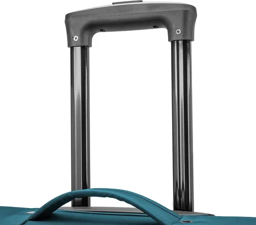 Vista 4 de U.S. Traveler - Equipaje extensible con ruedas giratorias y costado blando Anzio., Color verde azulado.), US08120E