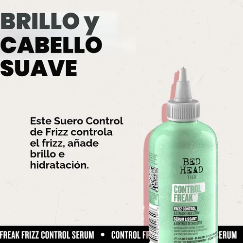Vista 4 de TIGI Suero para el cabello rizado o encrespado control freak cuidado del cabello y alisador 8.62 fl oz