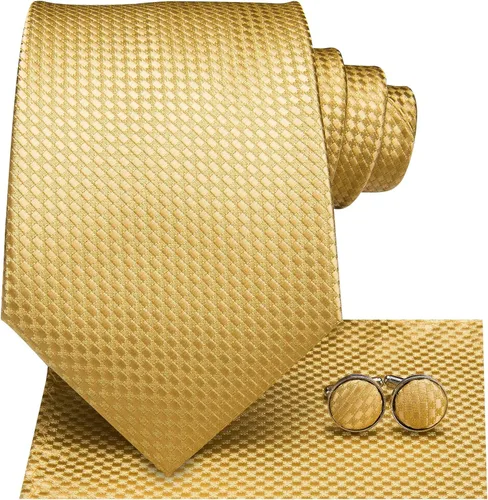 Vista 2 de Dubulle Conjunto de corbata de seda paisely para hombre con corbata y bolsillo cuadrado