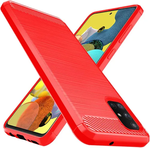 Vista 9 de Osophter Para Samsung Galaxy A51 5G Caso Absorción De Golpes Flexible TPU Caucho Protector De Teléfono Celular Cubierta Para Samsung Galaxy A51 5G