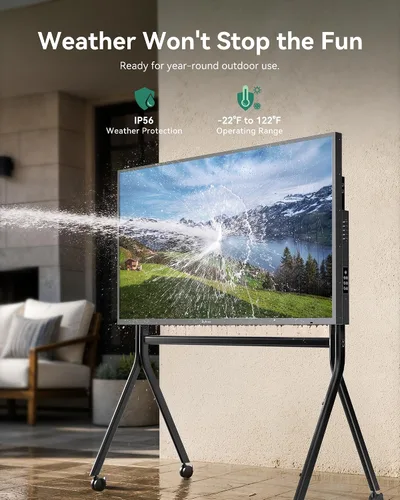 Vista 5 de SYLVOX - Televisión inteligente para exteriores 4K de 43 pulgadas
