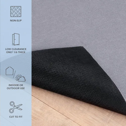 Vista 2 de Arkwright - Almohadillas antideslizantes para alfombra de área de 2 x 3 pies con tecnología Max Grip, perfil bajo, múltiples capas debajo