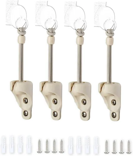 Vista 20 de Kit elástico, negro, resistente a la intemperie, para persianas enrollables exteriores Coolaroo