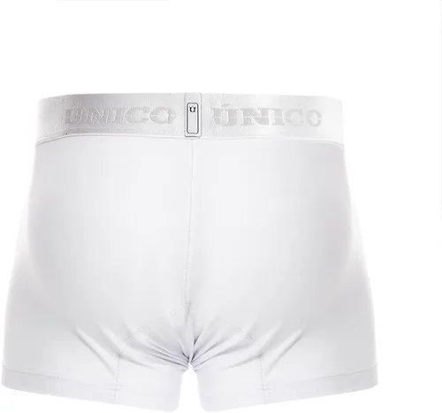 Vista 3 de Mundo Unico Bañador para hombre Algodón (Estados Unidos, Alpha, L, Regular, Blanco), Blanco, Grande