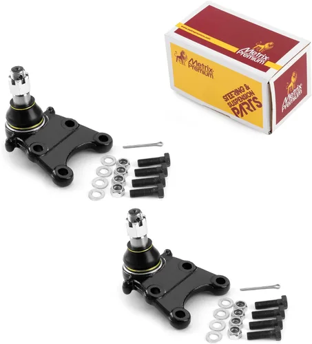 Vista 113 de Metrix - 2 juntas de rótula superior delantera K3134T para Dodge Ram 1500 4WD 94-01, Ram 2500 4WD 94-99, Jeep Cherokee 84-01, Wrangler 97-17