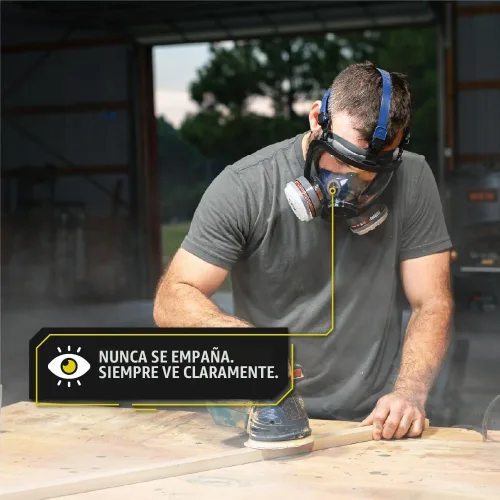 Vista 2 de Parcil Distribution Full Face Respirator with Filter