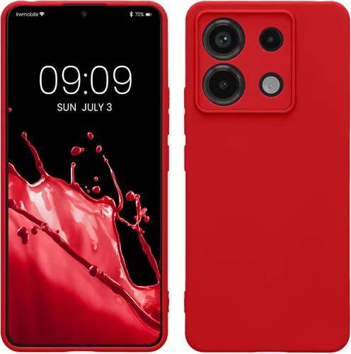 Vista 93 de kwmobile Funda compatible con Xiaomi Redmi Note 9S / 9 Pro / 9 Pro Max - Funda protectora de silicona TPU suave y delgada - Negro mate