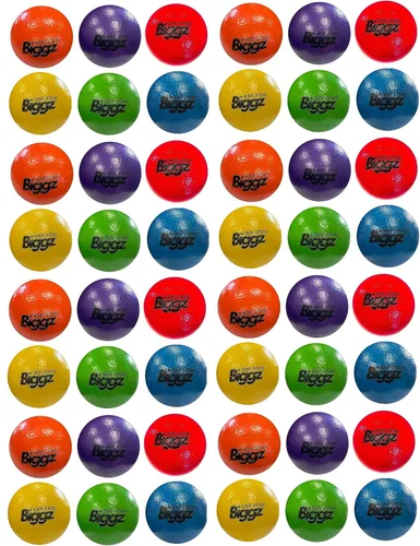 Vista 7 de Biggz Pelotas Dodge de espuma para piel