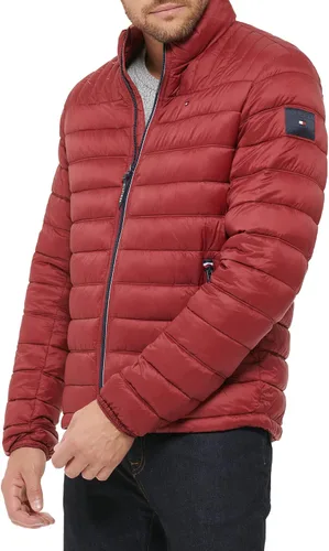 Vista 3 de Tommy Hilfiger Ultra Loft Chaqueta inflada, ligera y plegable para hombre, tallas estándar, grandes y altas